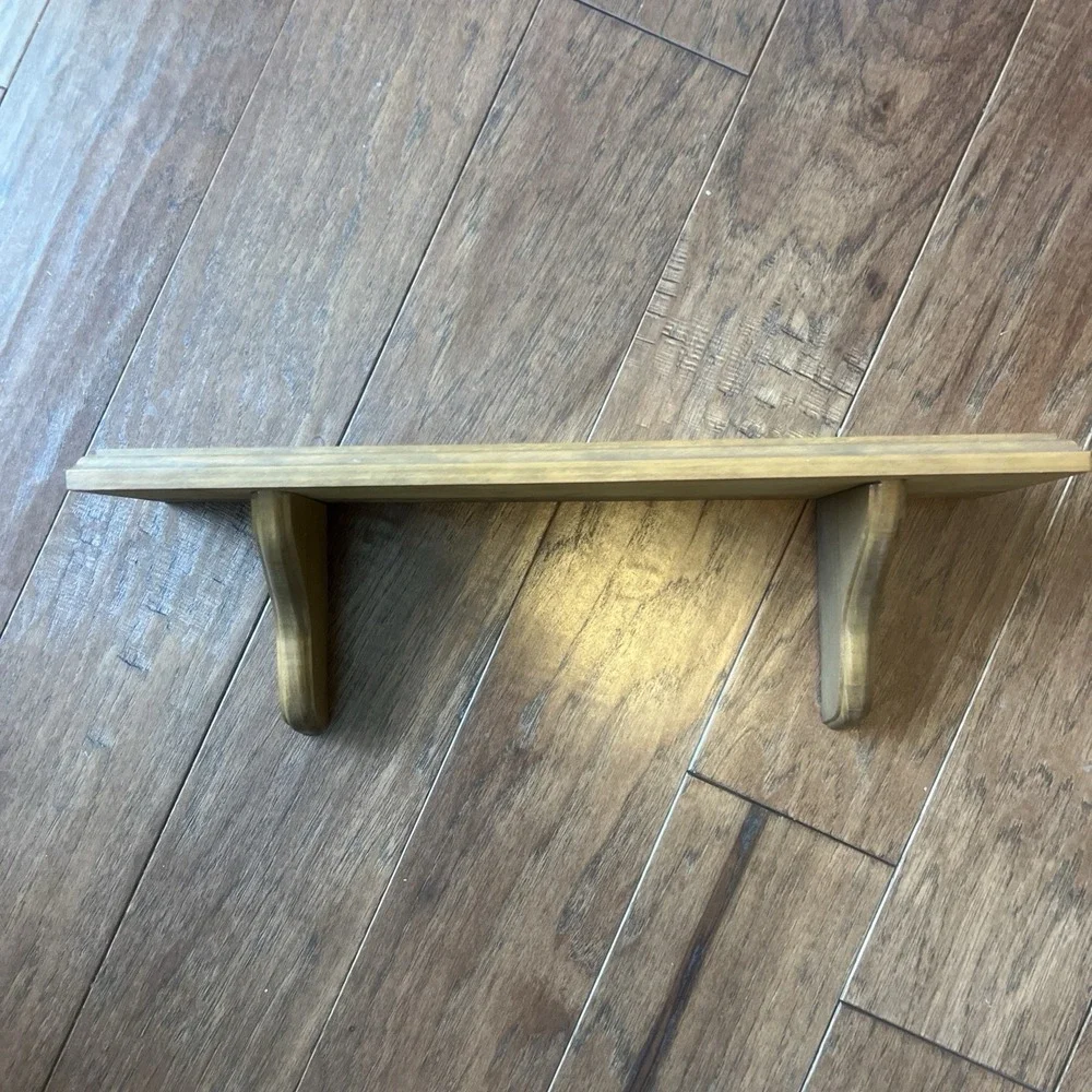 Vintage Wooden Wall Shelf 18